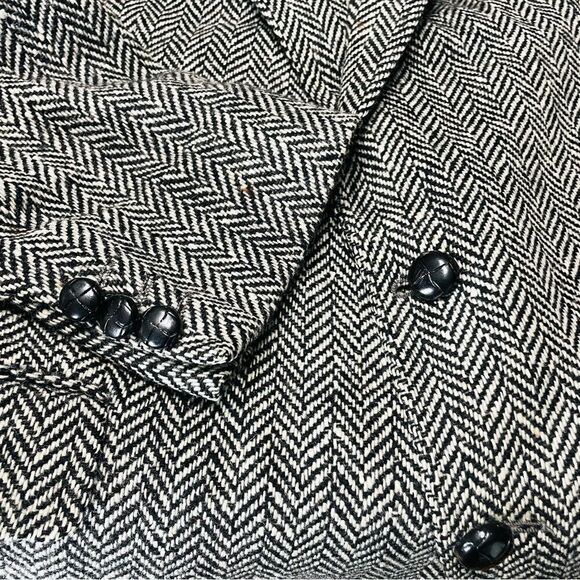 Vintage‎ Fingal Ireland Wool Herringbone Donegal Tweed Sport Coat 42R - Picture 6 of 11
